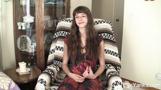 Yanks Dark Haired Willow Interview And Masturbation