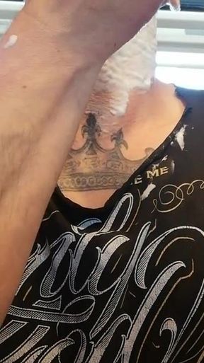 Man Shaving