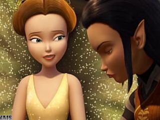 Tinker Bell in Pixie Hollow, u're gonna stop making a mess now!