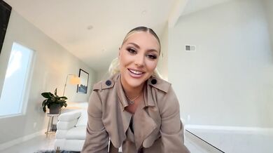 Blonde expert wrecks my place with her perfect body POV