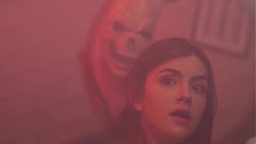 Teen beauty Vikki Ray gets rear entry fucked hard by a demon