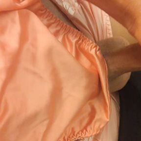 Satin panty cum