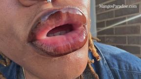Read My Lips | Ebony Lip and Mouth Fetish Humiliation with Temptress Mango