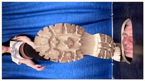 Your floor-face is so tiny under my Tendance chelsea boots (part 2 of 7), flo681x 2160p