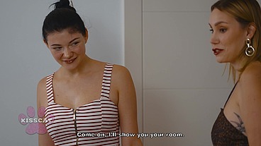 Take Care of Him! Step Mom Collars New Step Daughter for Her Husband - Kisscat & Foxy Dreams