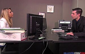 French girls at work, french blond kelly pix take it all in the ass