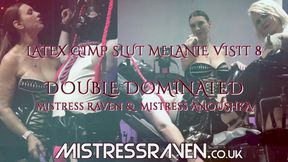 1161 Latex Gimp Slut Melanie Visit 8 Double Dominated