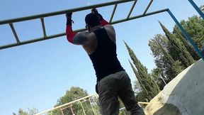 entrenamiento en parque termina en absoluto placer - natalia delgado