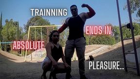 entrenamiento en parque termina en absoluto placer - natalia delgado