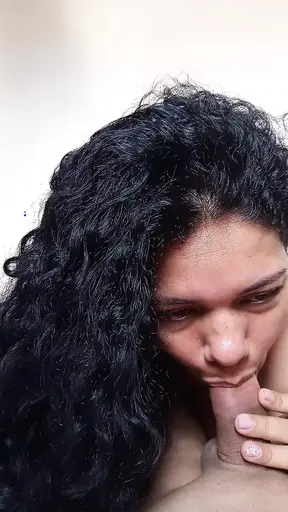 Pretty Wife Sucking Deep Throat