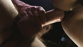 After an award quality blow job, Ruben bends over for some assfucking probing that str