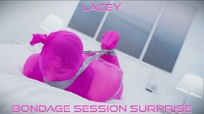 Unicorn Surprise: Lacey's Lingerie Bondage Fantas H264 MP4 HD (Bondage, Unicorn Bodysuit, Lingerie, Rope, Duct Tape, Gag, Pantyhose Encasement, Hogtie, Struggle, MMMMPPPHHH, Helpless )