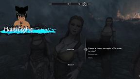 skyrim - didn t expect this to happen and now my shadow is fucking maxy