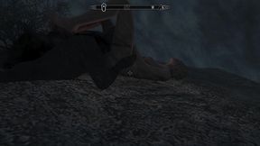 skyrim - didn t expect this to happen and now my shadow is fucking maxy