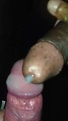 Creamy cumshot