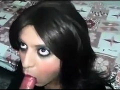 Iranian sexy crossdress suck and fuck