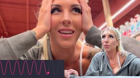 Goddess Lush - Naughty Goddess Wears Lush Lovense Vibrator In Public To Go Grocery Shopping!!!