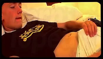 Young Twink's Solo Fun: Cumming in His Own Mouth