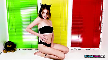 Sexy Russian girl with perfect breasts seduces you to cum while she guides you with her beautiful sensual voice.