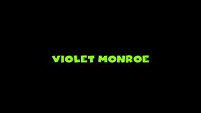 violet monroe swallows talon before hairy creampie
