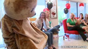 Interracial sex with alluring kitten from Dancing Bear
