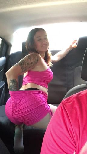 I masturbate in my husband&#039;s car on the way home.