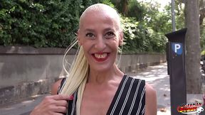GERMAN SCOUT - FLEXIBLE FLOPPY TITS MATURE YELENA VERA PICKUP AND FUCK ON STREET