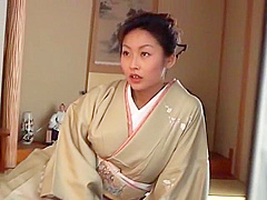 Crazy Japanese chick Riho Yanase in Amazing Wife JAV scene