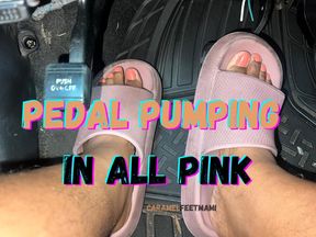 Pedal Pumping In All Pink
