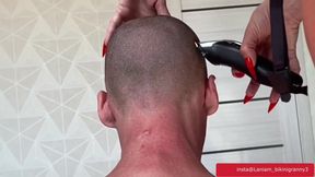 Old Lady Femdom Shaving Slave Asmr