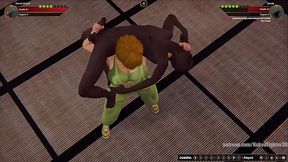 Karen Krash VS Derek (Naked Fighter 3D)