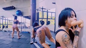 Fitness Girl Training Big Ass Brazilian Horny In The Gym Big Cock - Sexdoll 520
