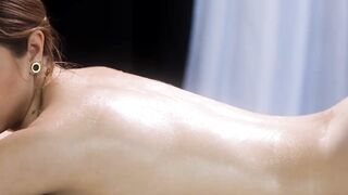 Lesbian Massage Therapy Session with Hot Blonde Babes - Penny Kays & Lexi Lowe