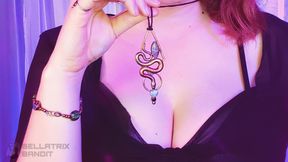 Drained by her serpent spell magic cum countdown