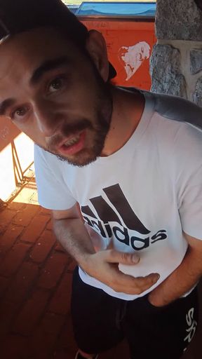 Playing with Him in Shorts