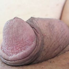 Close up cum of Asian cock