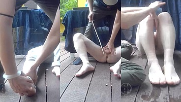 Amateur twink submits his flatmate to his kinks and fetishes - FULL VERSION