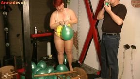 Annadevot - Balloons in a swimsuit