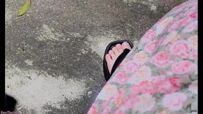 you cant stop staring at a shy tgirl's hot feet DaniTheCutie