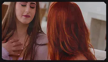 MILF Sophia Locke & Young Beauty's Steamy Lesbian Quiz Encounter