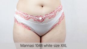 Try on plus-size panties under 2$, part 3