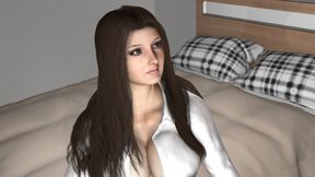 Busty Next-Door Girl Having Sex With A Black Old Man