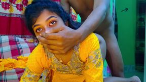 My Desi Stepsister Was Fingering Her Pussy, I Helped Her with My Cock, Indian Vairal Porn