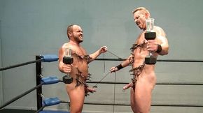 A great painful game for his gym buddy