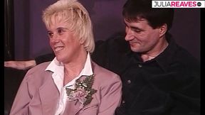 milf sucks babes cunt while she gets fucked with a blindfold on