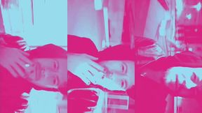 ton bdsm masta en vaporgramdans le froid de la nuit scintillante en train ...