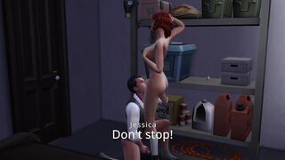 Mega Sims- Ex-Wife Cheats on hubby with his boss and Co-Workers (Sims four)