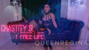 Chastity slave  Pussy free life