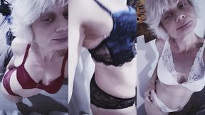 petit essayage de ma nouvelle lingerie