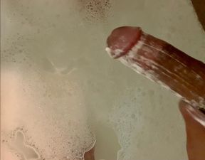 Stroking Soapy BBC